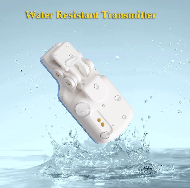 DRYEASY Pro Wireless Bedwetting Alarm with New Improved Sensor, 6 Selectable Sounds, Volume Control, Strong Vibration and Compact Design for Overcoming Bedwetting - Image 5